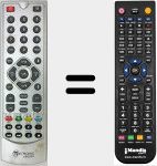 Replacement remote control for 060535