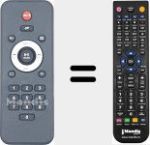 Ersatzfernbedienung f&uuml;r BOX-35LED