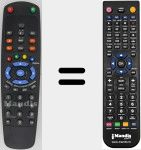 Ersatzfernbedienung für HD-5000