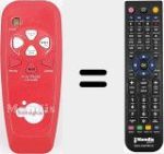 Replacement remote control for IMAGICAL001
