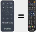 Replacement remote control for IR9