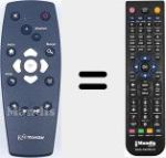 Replacement remote control for J102501