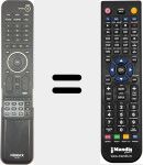 Ersatzfernbedienung f&uuml;r NR204