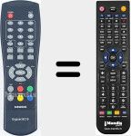 Replacement remote control for RC19