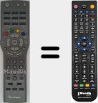 Replacement remote control for REMCON1147