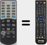 Replacement remote control for REMCON1427