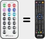 Ersatzfernbedienung f&uuml;r REMCON1747