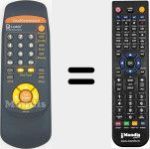 Ersatzfernbedienung f&uuml;r CoolCommand (RM-0010)