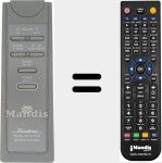 Ersatzfernbedienung für LASER1750