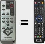 Replacement remote control for N2QAEC000017