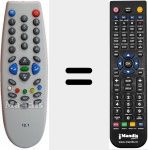 Ersatzfernbedienung für 12.1 Mica