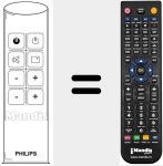 Replacement remote control for REMCON1139