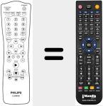 Replacement remote control for REMCON1116