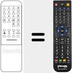 Replacement remote control for REMCON113