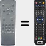 Replacement remote control for RC 2144 (313010821441)