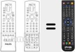 Replacement remote control for REMCON642