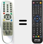 Ersatzfernbedienung für 6710V00044L