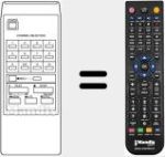 Ersatzfernbedienung für RC 81 (RC31)