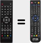 Replacement remote control for GCOVA1028SJ