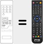 Replacement remote control for REMCON916