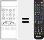 Ersatzfernbedienung für REMCON133