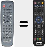 Replacement remote control for REMCON273