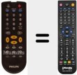 Replacement remote control for REMCON1118