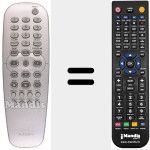 Replacement remote control for REMCON498