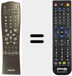 Replacement remote control for REMCON610