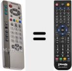 Replacement remote control for EUR511266