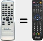 Ersatzfernbedienung f&uuml;r D50Y-100M