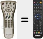 Ersatzfernbedienung f&uuml;r GA101WJSA