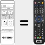 Replacement remote control for REMCON234