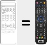 Replacement remote control for REMCON361