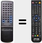 Replacement remote control for RC-A030 (A70142908)