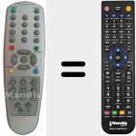 Ersatzfernbedienung für 6710V00061M