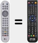Replacement remote control for AKB30377806