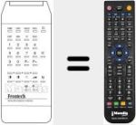 Replacement remote control for REMCON102