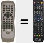 Ersatzfernbedienung f&uuml;r REMCON760