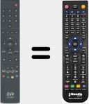 Replacement remote control for RC 2851