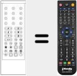 Ersatzfernbedienung f&uuml;r RC1002