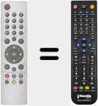 Replacement remote control for RC1240 2440