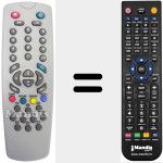 Replacement remote control for 940