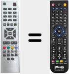 Replacement remote control for RC 2445 (30048764)
