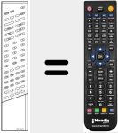 Replacement remote control for RC3002