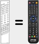 Ersatzfernbedienung f&uuml;r RC3010