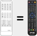 Ersatzfernbedienung für RC352