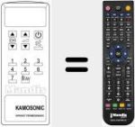 Replacement remote control for RC51