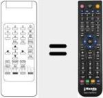 Replacement remote control for RC513