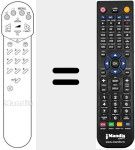 Ersatzfernbedienung für RC54